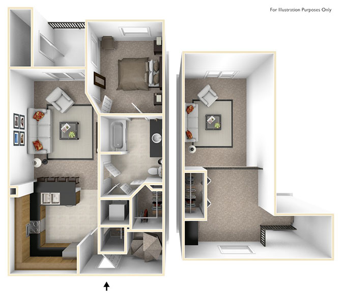 Allure Apartments – A1-Loft