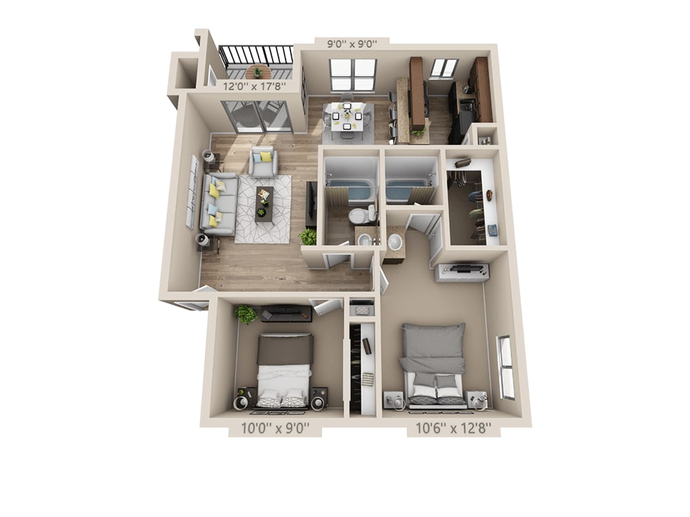 Addison Apartments at the Park – 1203