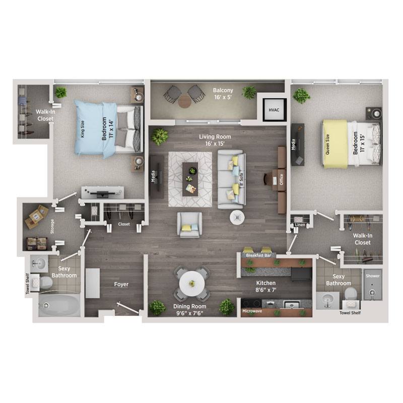 Washington Park Apartments – 1205