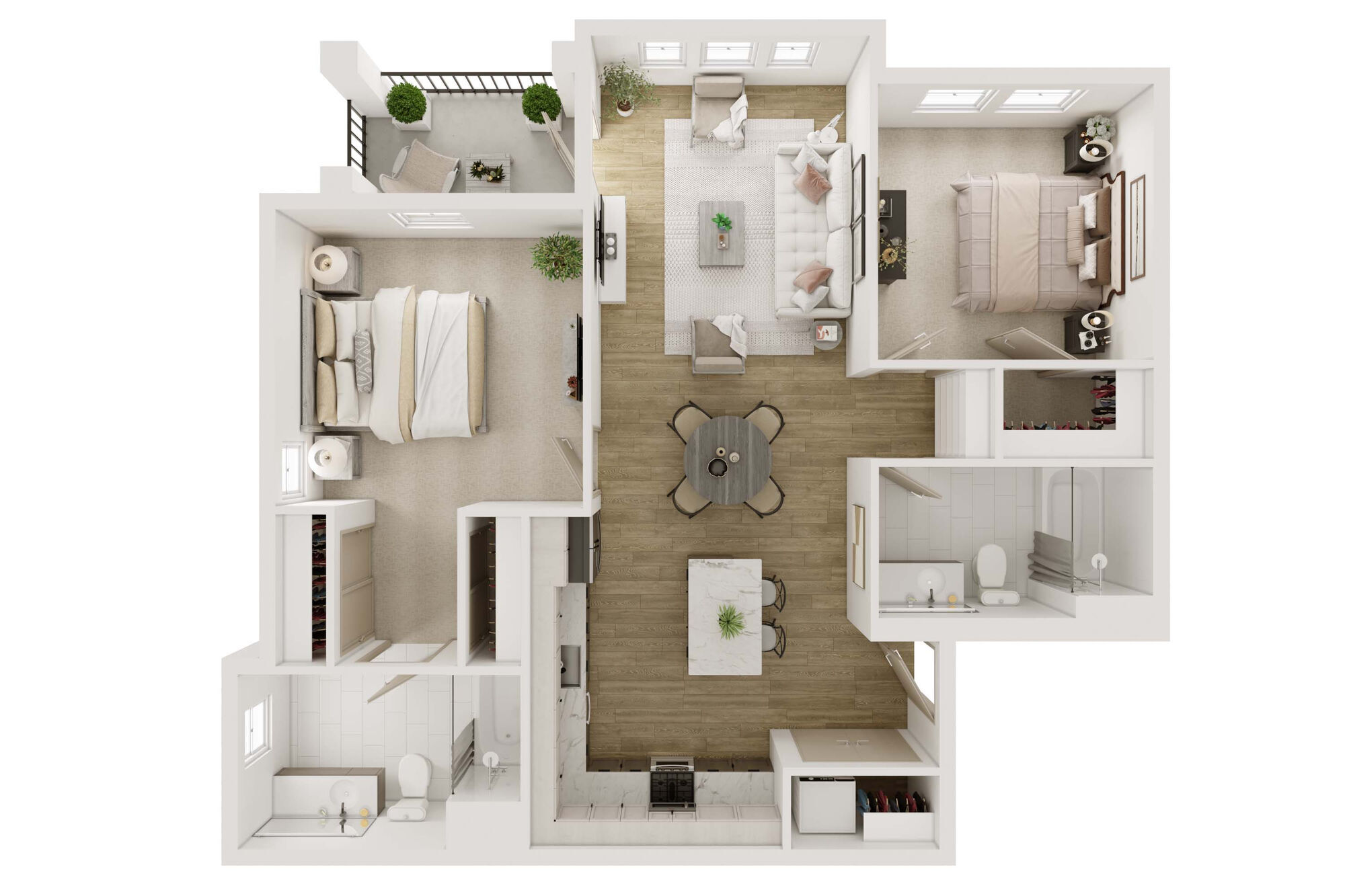 Broadstone Villas – 2BD 2BTH B2