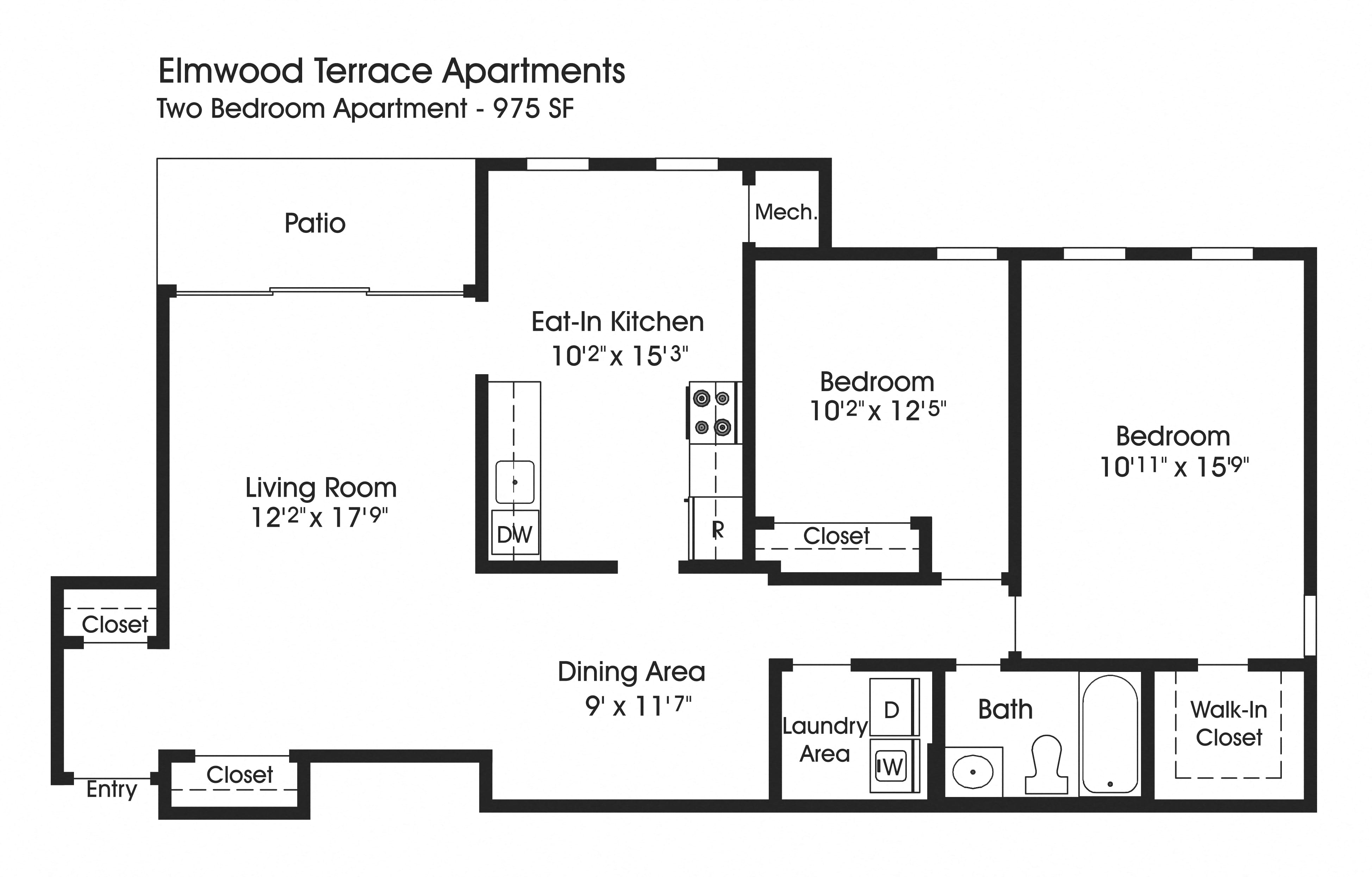 The Apartments at Elmwood Terrace – B-202