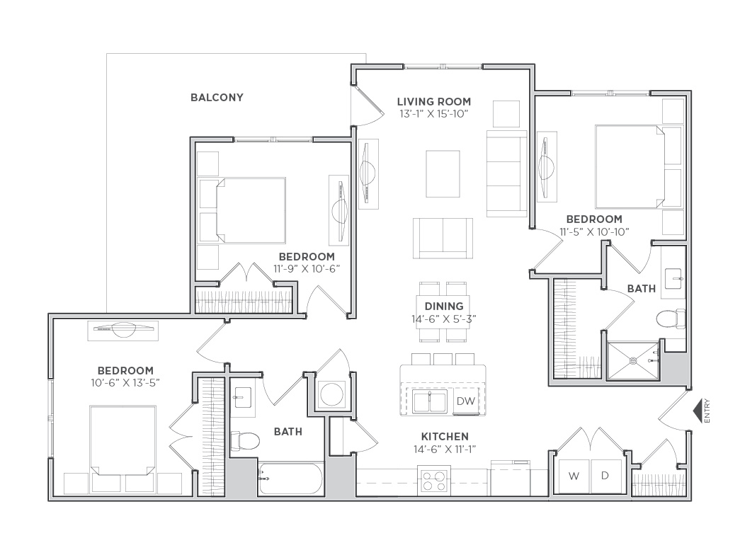 Tribute Verdae – 3 Bed, 2 Bath