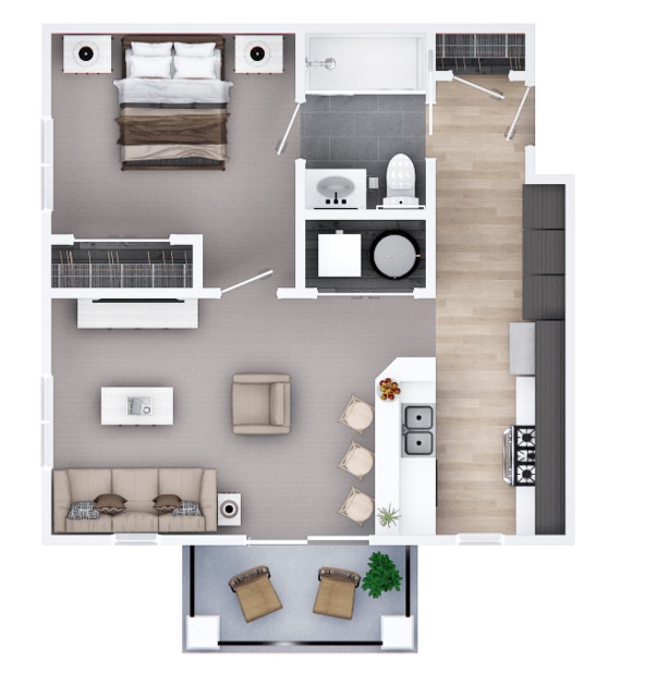The Flats at Powell – 4313-B