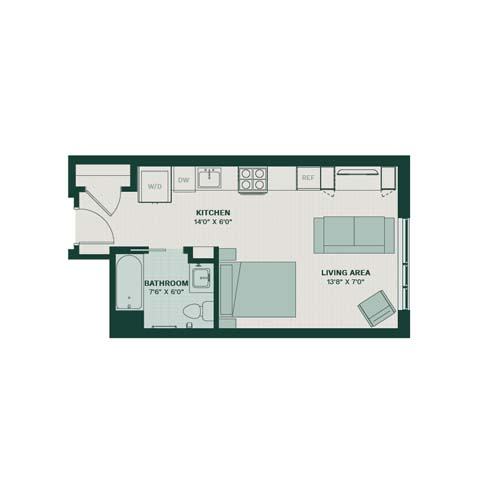 Flats on First – 205B