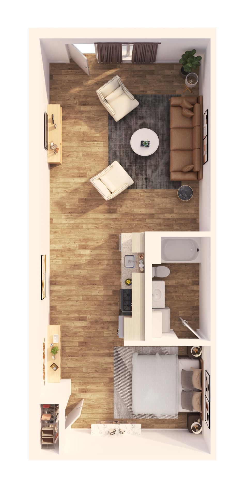 Urban Loft Co. Russellville – 1 bed, 1 bath, $1500