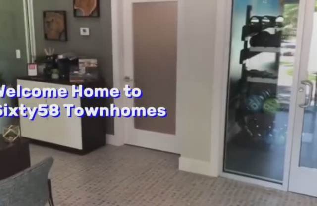 Sixty58 Townhomes property video