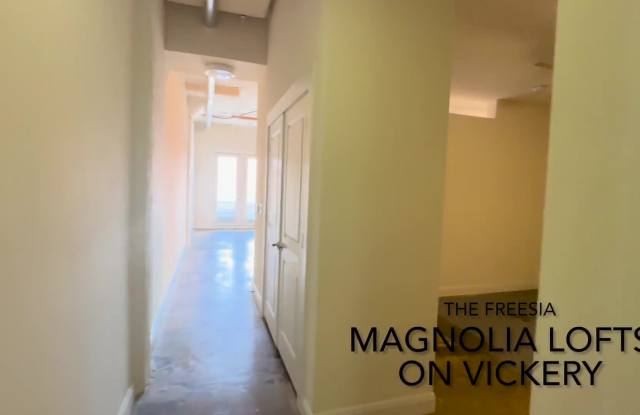 Magnolia Lofts on Vickery property video
